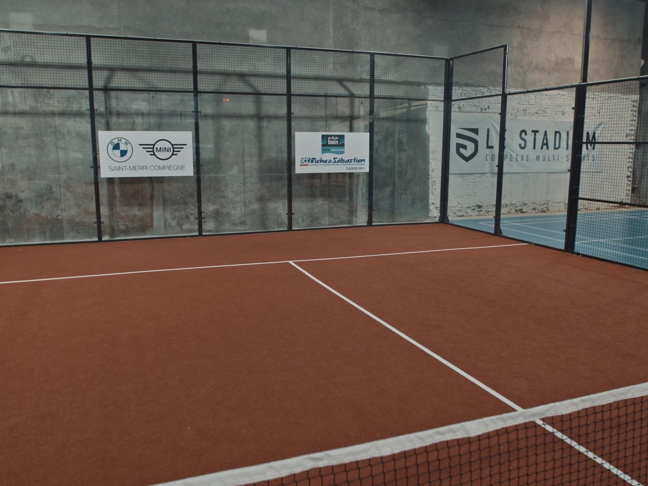 Terrain de padel du Stadium à Compiègne
